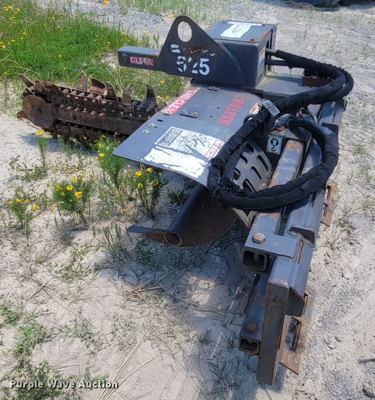 image for item IF9860 Bradco 89472  42"L skid steer trencher