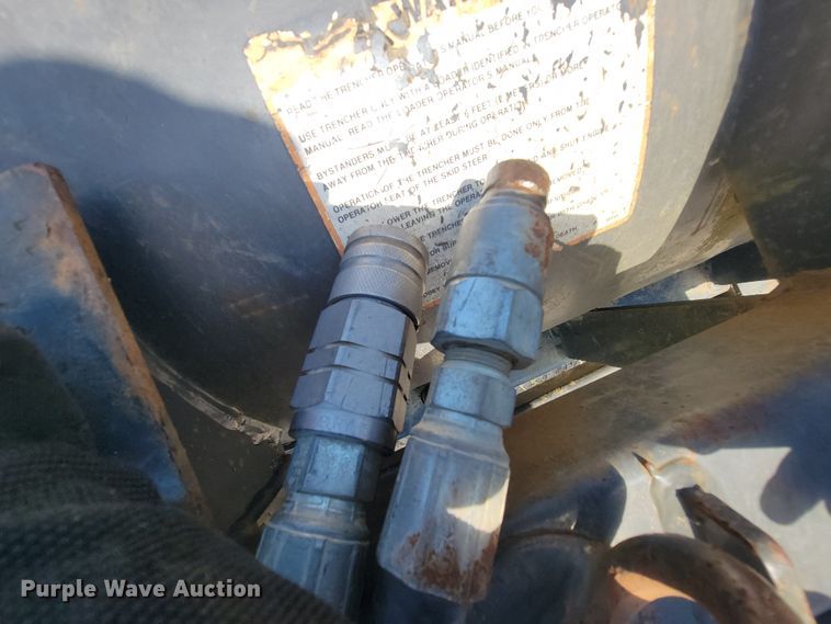 image for item IF9860 Bradco 89472  42"L skid steer trencher