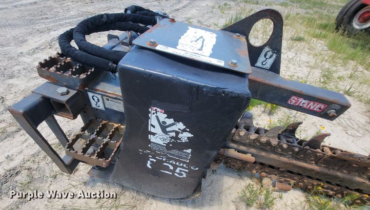 image for item IF9860 Bradco 89472  42"L skid steer trencher