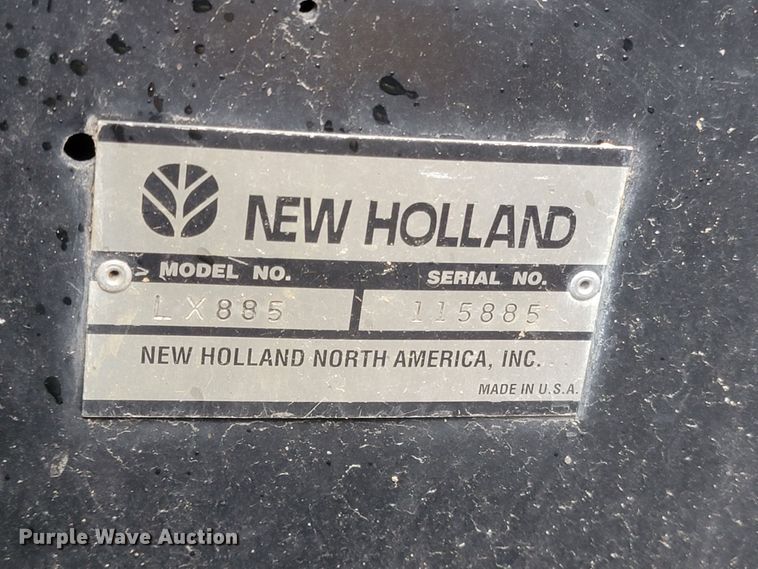 image for item IF9931 1998 New Holland LX885  skid steer loader