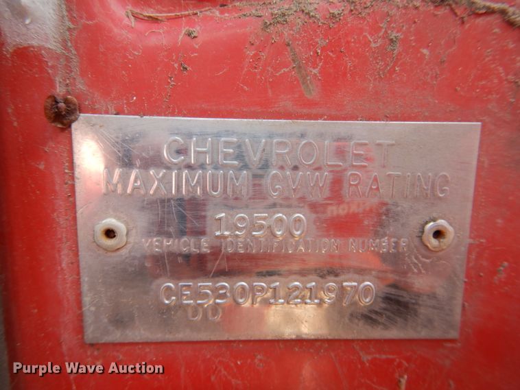 image for item II9905 Chevrolet C50  lube truck