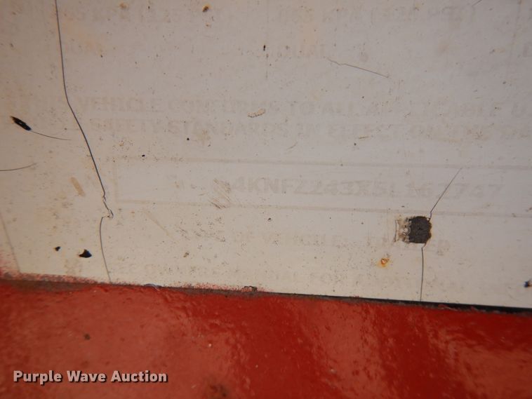 image for item IL9821 2005 Towmaster  equipment trailer