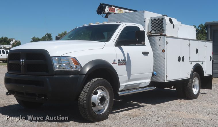 image for item IO9199 2014 Dodge Ram 5500HD  utility / service truck