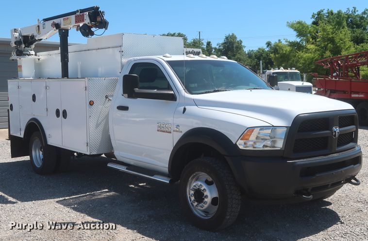 image for item IO9199 2014 Dodge Ram 5500HD  utility / service truck