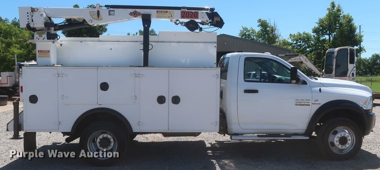 image for item IO9199 2014 Dodge Ram 5500HD  utility / service truck