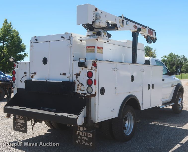 image for item IO9199 2014 Dodge Ram 5500HD  utility / service truck