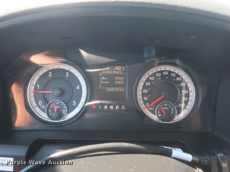 image for item IO9199 2014 Dodge Ram 5500HD  utility / service truck