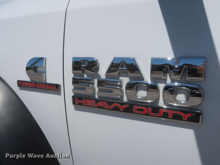 image for item IO9199 2014 Dodge Ram 5500HD  utility / service truck