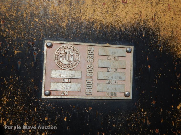 image for item IP9991 AIM  excavator bucket