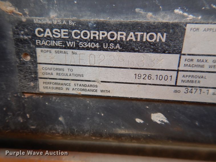 image for item IQ9635 1997 Case 90XT  skid steer loader