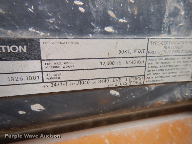 image for item IQ9635 1997 Case 90XT  skid steer loader