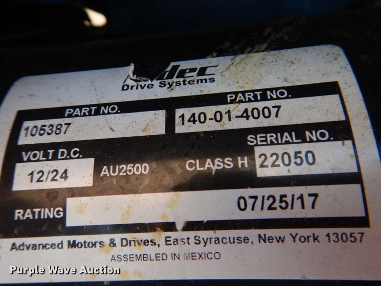 image for item IQ9642 2013 Genie GR20  vertical lift