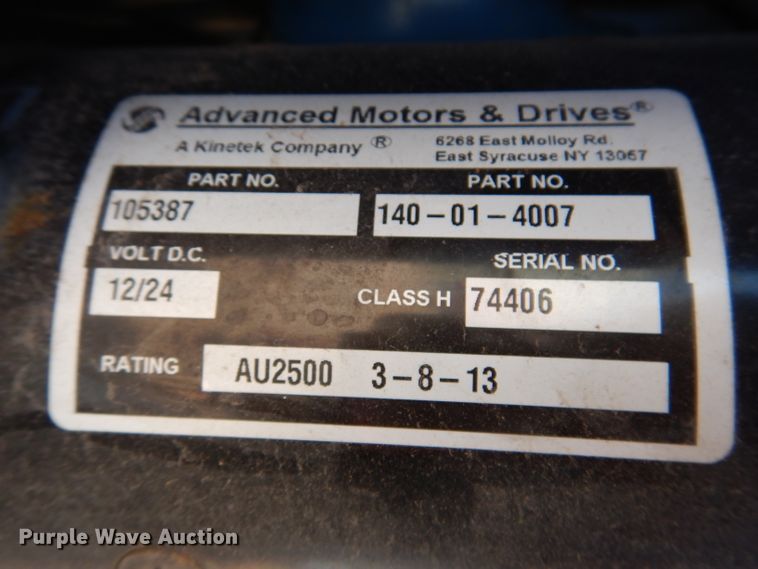 image for item IQ9643 2013 Genie GR20  vertical lift