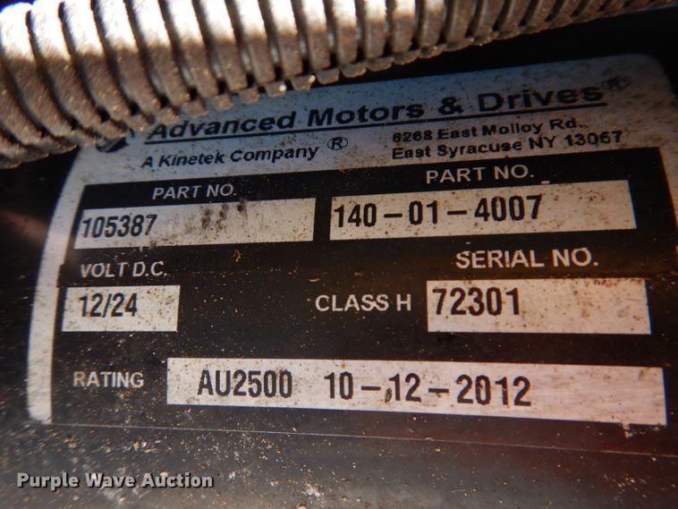 image for item IQ9645 2013 Genie GR20  vertical lift