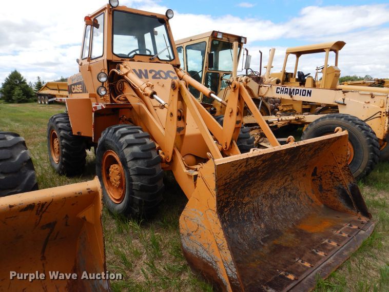 image for item IQ9648 1981 Case W20  wheel loader