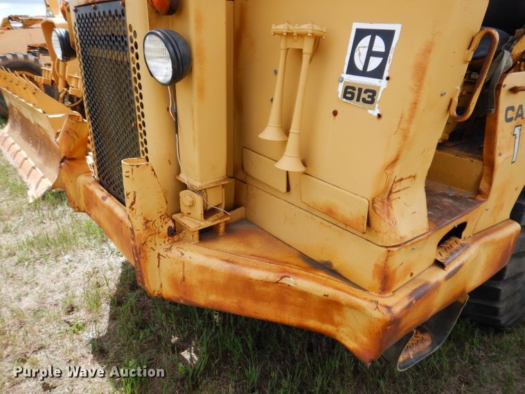 image for item IQ9651 1973 Caterpillar 613  single drum roller