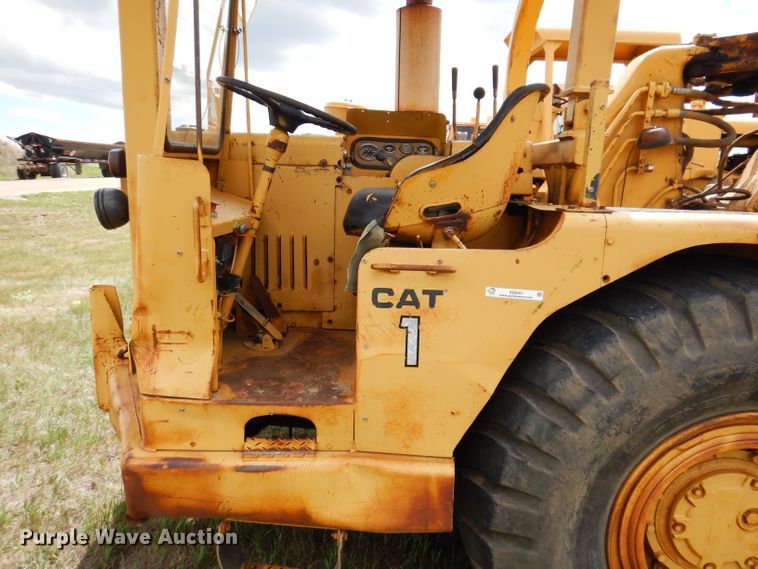 image for item IQ9651 1973 Caterpillar 613  single drum roller