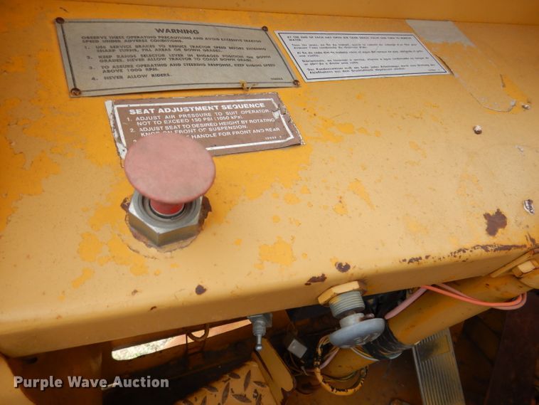 image for item IQ9651 1973 Caterpillar 613  single drum roller