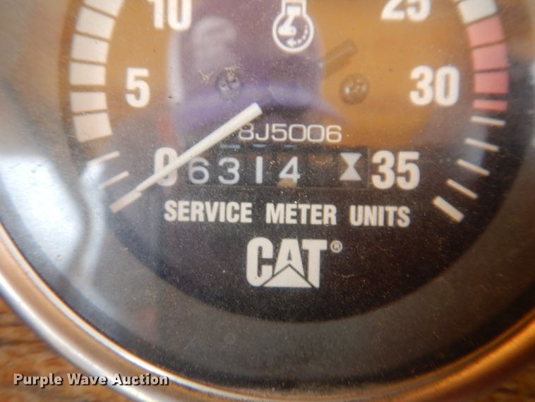 image for item IQ9651 1973 Caterpillar 613  single drum roller