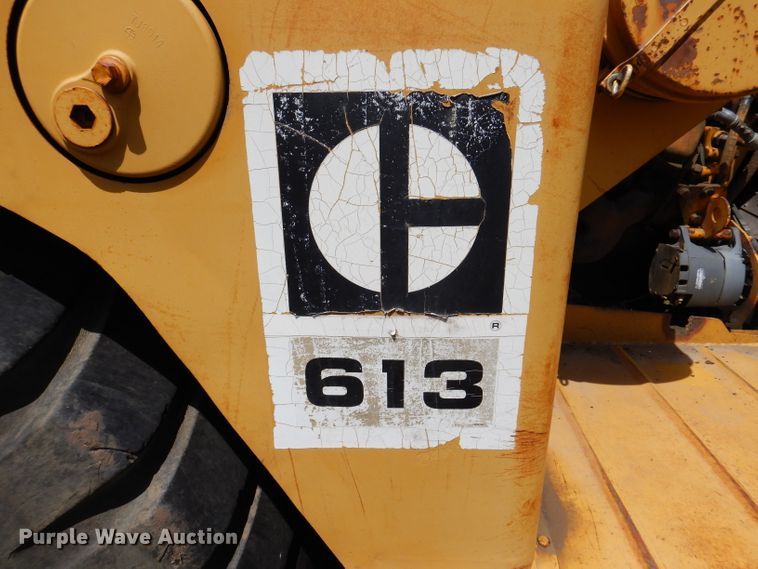 image for item IQ9651 1973 Caterpillar 613  single drum roller