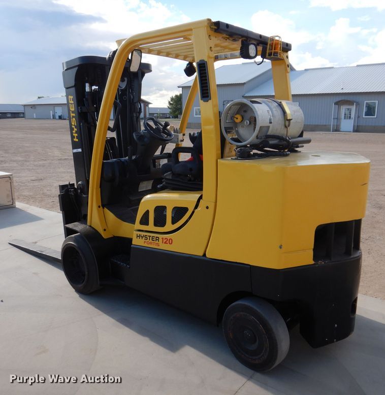 image for item IQ9664 Hyster 120  forklift