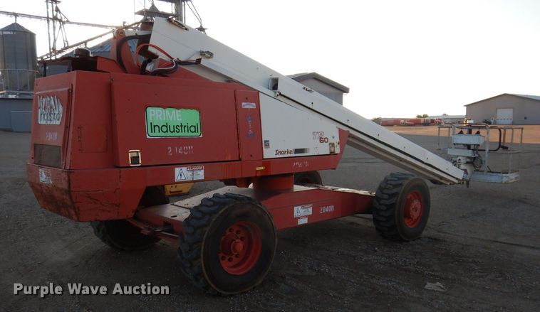 image for item IQ9671 1996 Snorkel TB-A60RDZ  boom lift
