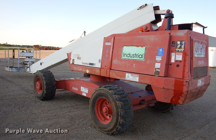 image for item IQ9671 1996 Snorkel TB-A60RDZ  boom lift