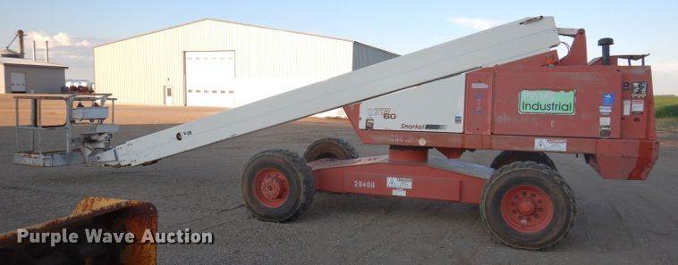 image for item IQ9671 1996 Snorkel TB-A60RDZ  boom lift