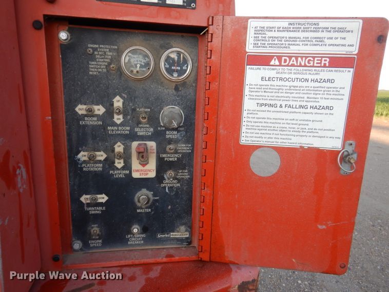 image for item IQ9671 1996 Snorkel TB-A60RDZ  boom lift