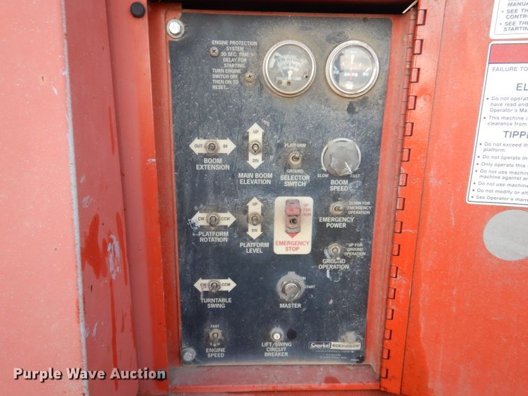 image for item IQ9671 1996 Snorkel TB-A60RDZ  boom lift
