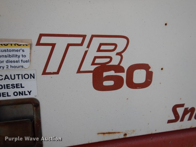 image for item IQ9671 1996 Snorkel TB-A60RDZ  boom lift