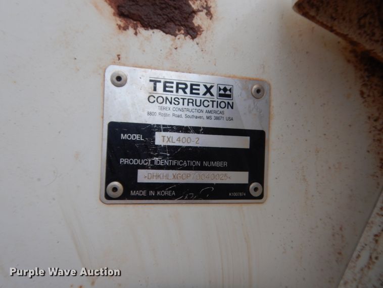 image for item IT9517 2007 Terex TXL400-2  wheel loader