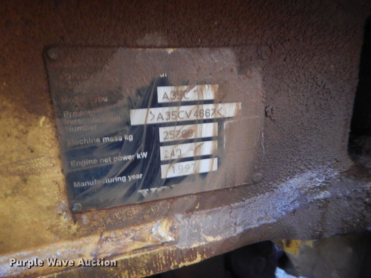 image for item IT9518 1997 Volvo A35C  haul truck