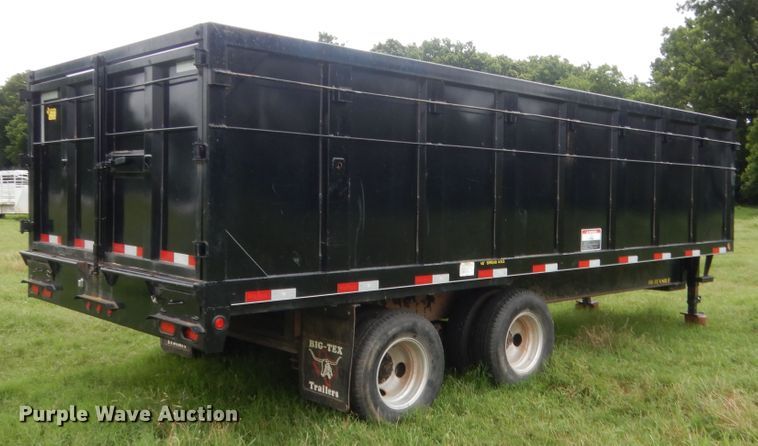 image for item IT9564 2012 Big Tex 25DU-20  dump trailer