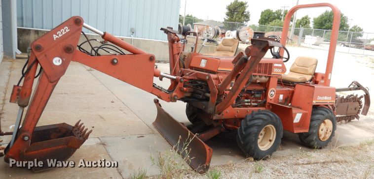 Ditch Witch 3500 trencher in Clay Center, KS | Item IW9828 sold