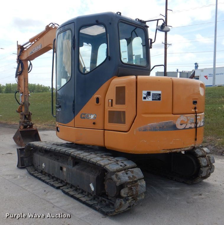 image for item JF9110 2007 Case CX80  mini excavator