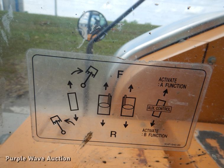 image for item JF9110 2007 Case CX80  mini excavator
