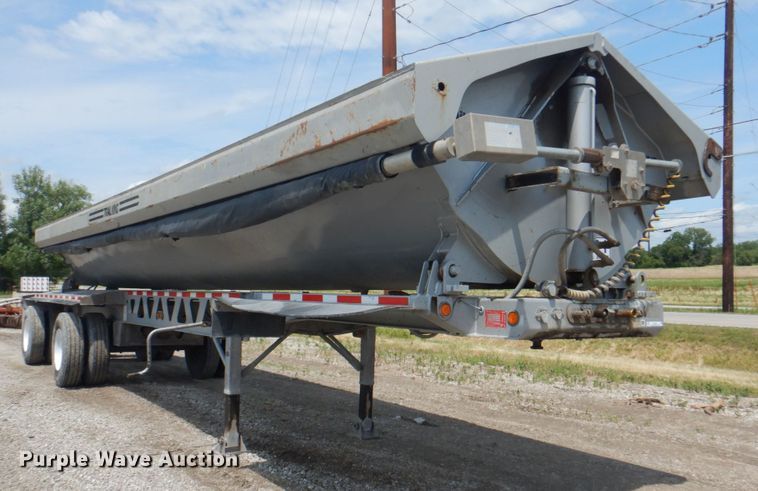 image for item JF9115 2008 Trail King TK60SSD-402  side dump trailer