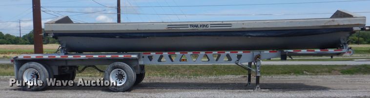 image for item JF9115 2008 Trail King TK60SSD-402  side dump trailer