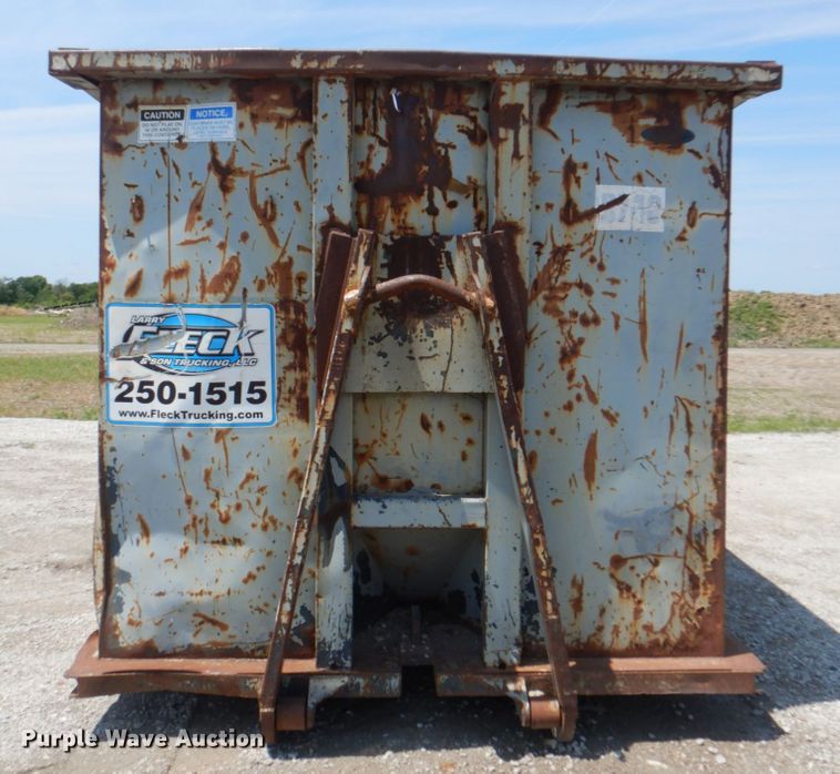 image for item JF9116 Gregory  roll-off dumpster
