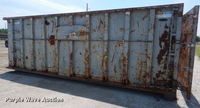 image for item JF9116 Gregory  roll-off dumpster