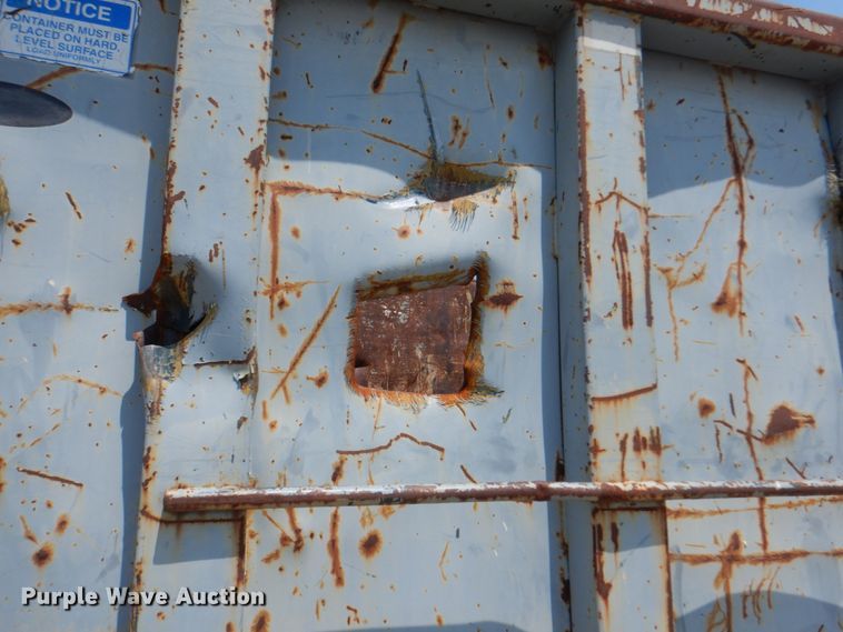 image for item JF9116 Gregory  roll-off dumpster