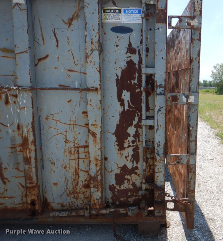 image for item JF9116 Gregory  roll-off dumpster