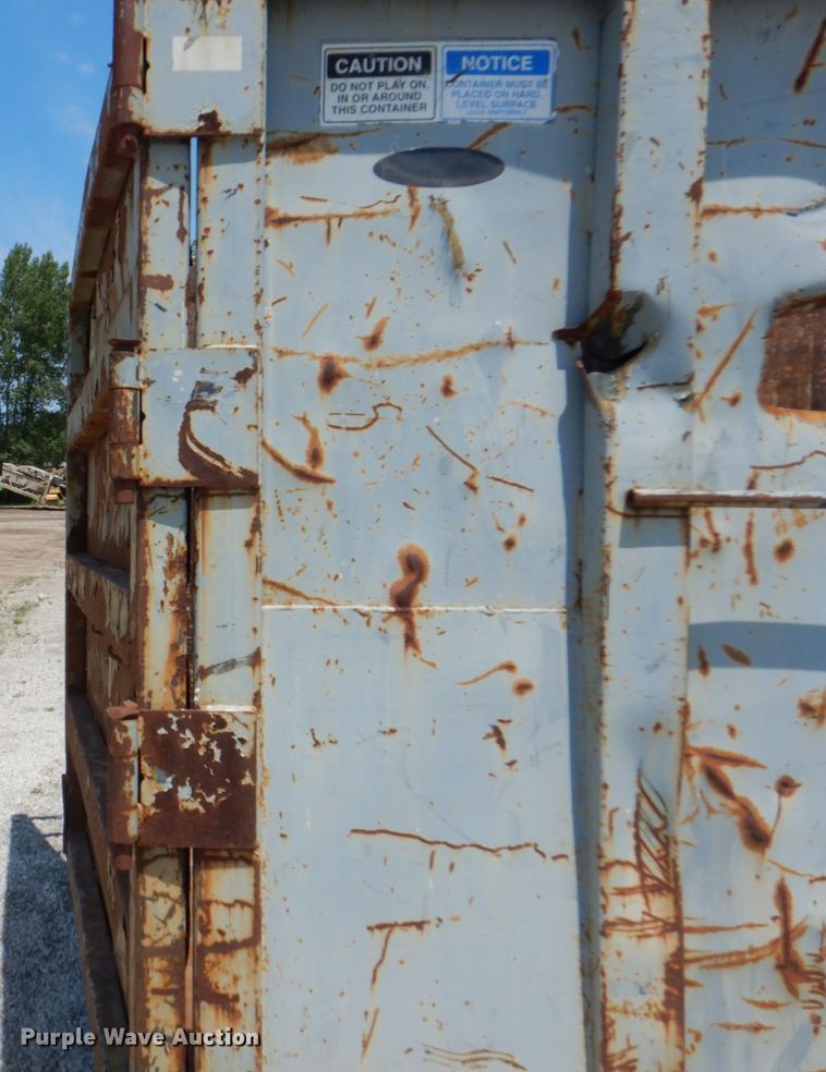image for item JF9116 Gregory  roll-off dumpster
