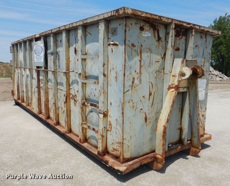 image for item JF9119 Gregory  Roll-off dumpster