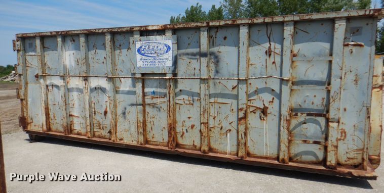 image for item JF9119 Gregory  Roll-off dumpster