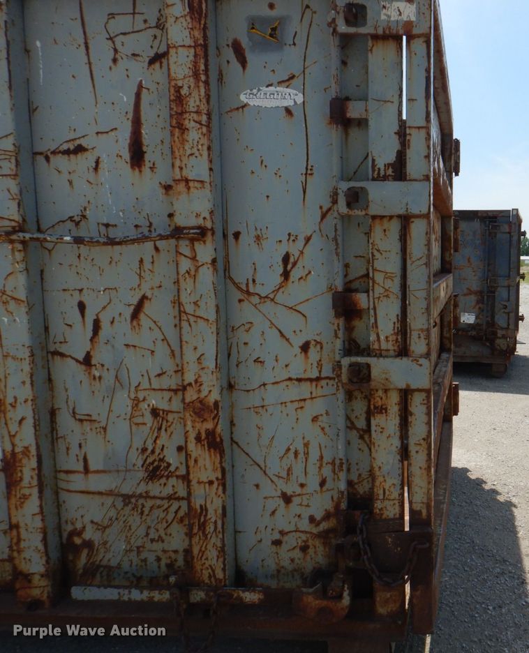 image for item JF9119 Gregory  Roll-off dumpster