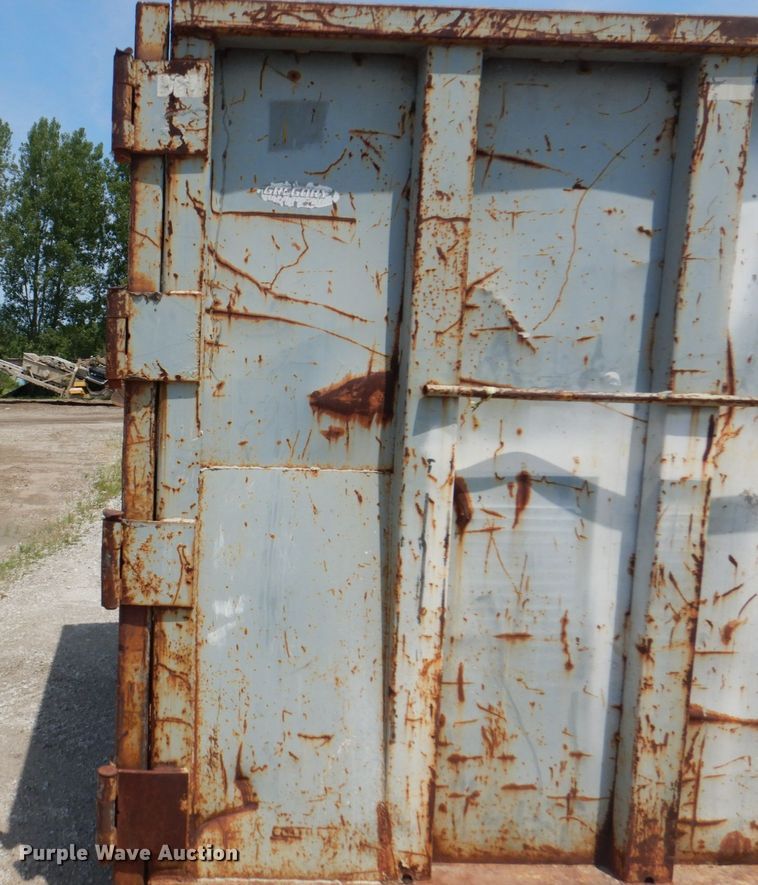 image for item JF9119 Gregory  Roll-off dumpster