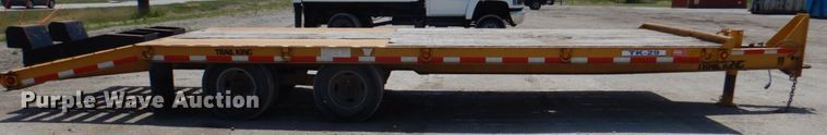 image for item JF9120 2015 Trail King TK20LP262  equipment trailer