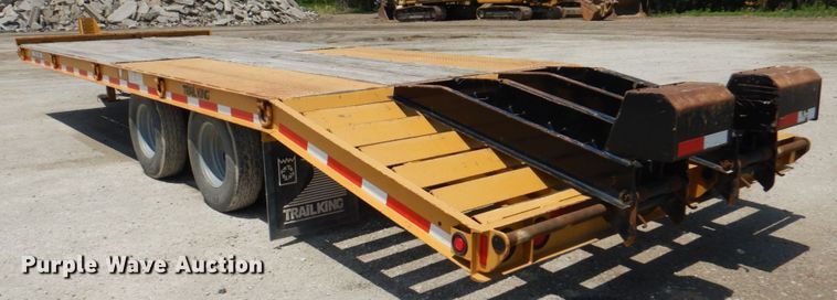 image for item JF9120 2015 Trail King TK20LP262  equipment trailer